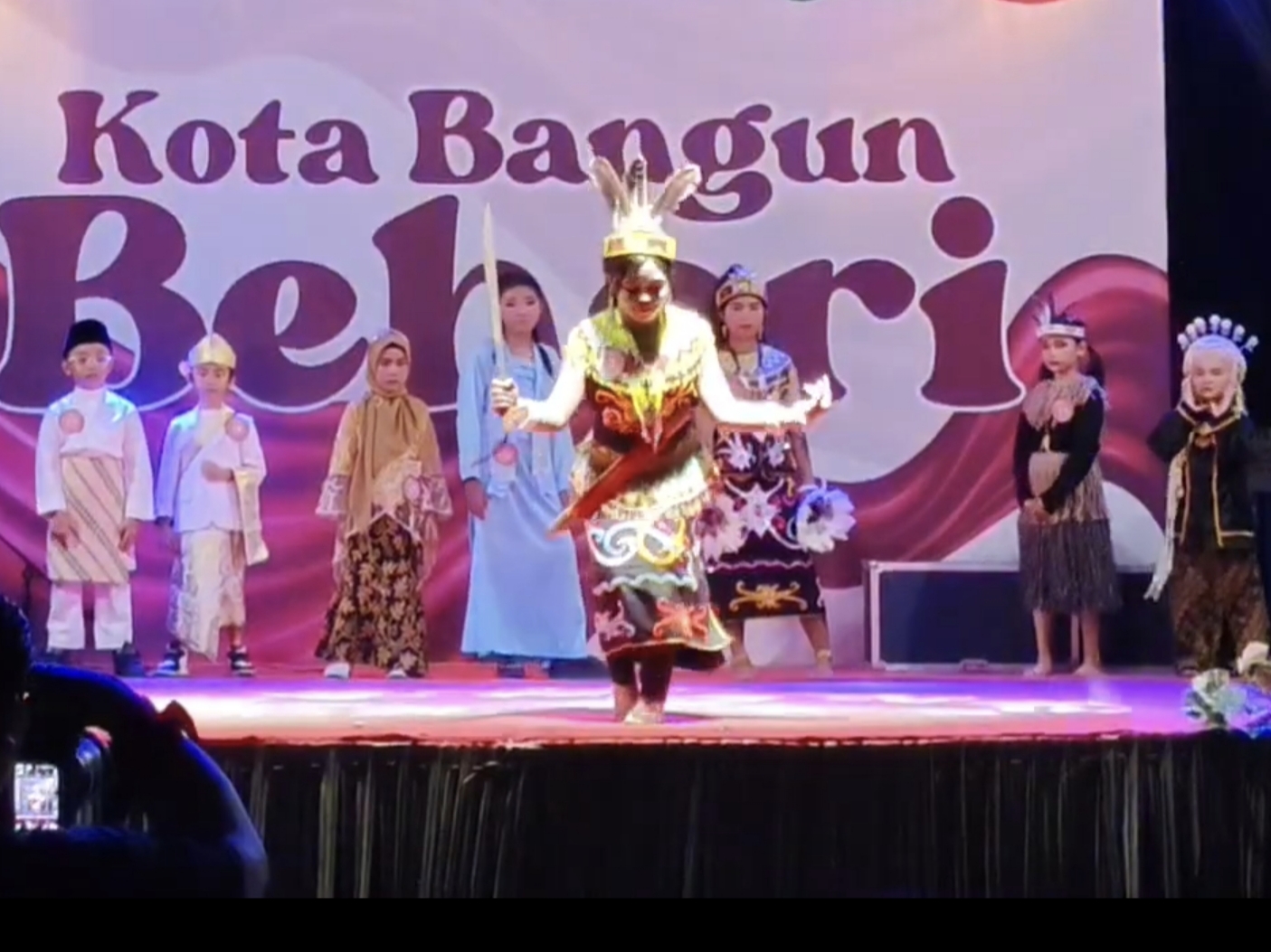 Fashion Street Gantikan Tradisi Sahur Keliling di Kota Bangun Ulu. (ist)