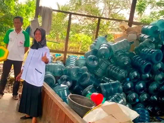 Kecamatan Tenggarong Seberang Dorong Pengelolaan Sampah Berbasis Desa. (ist)