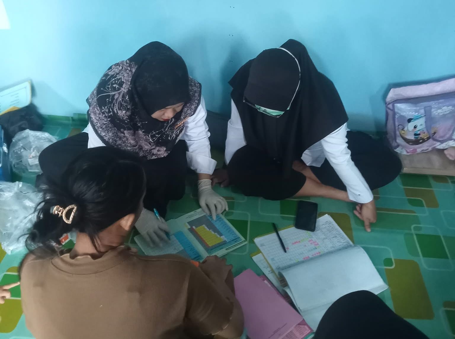 Posyandu di Desa Sebulu Modern, Kukar.