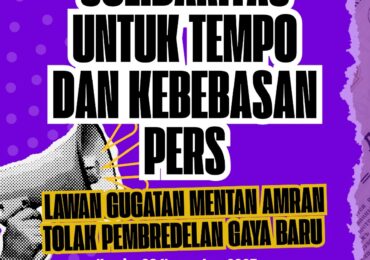 Organisasi Pers di Sultra Gelar Aksi Solidaritas Dukung Tempo