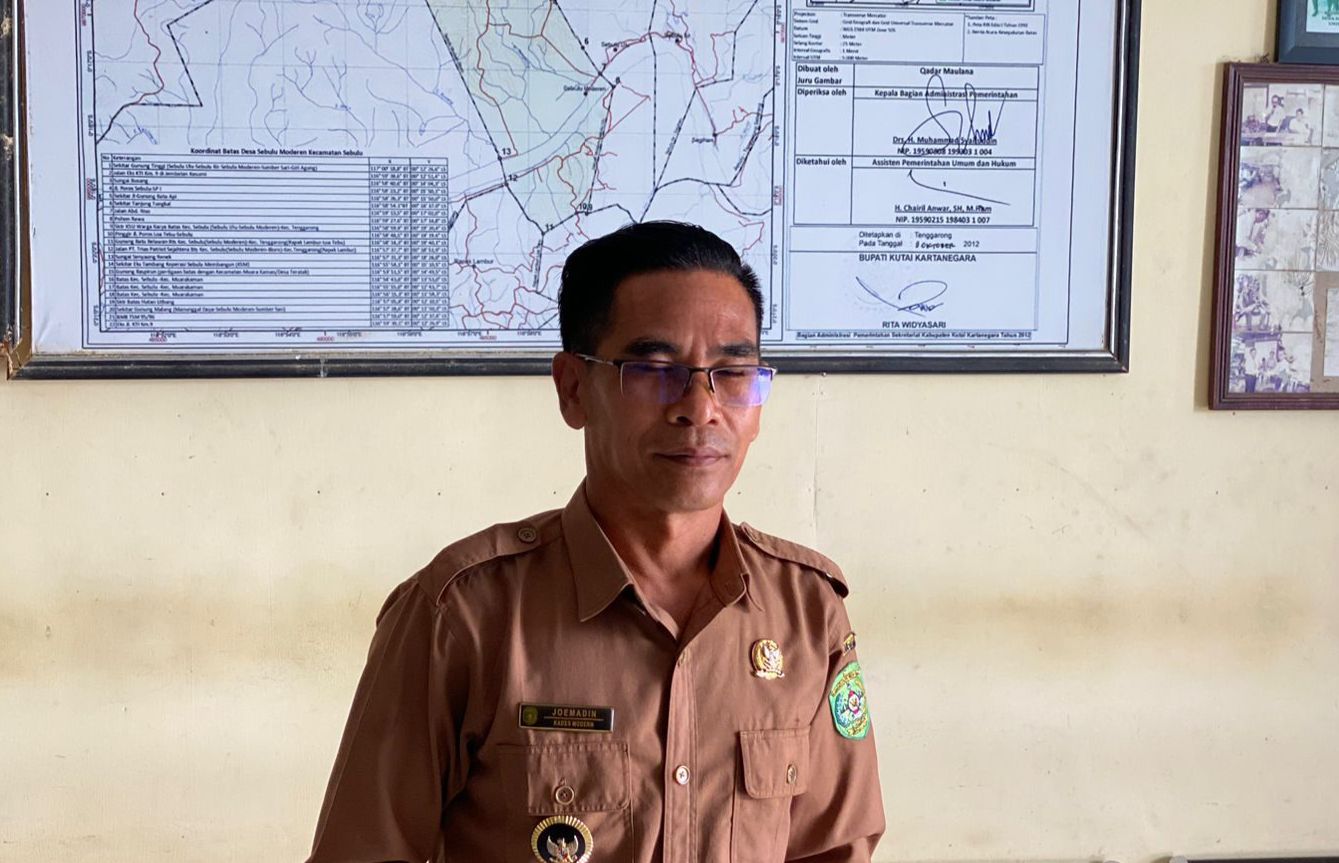 Kepala Desa Sebulu Modern, Joemadin.
