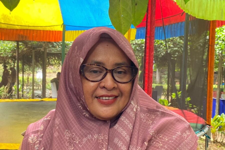 Kepala Desa Bangun Rejo, Yuyun Porwanti.
