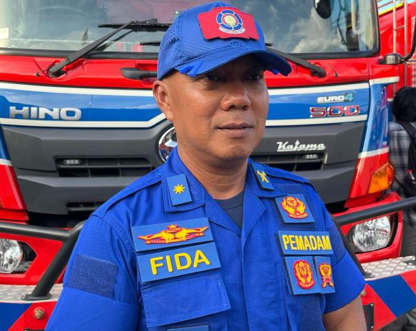 Kepala Disdamkarmatan Kukar, Fida Hurasani.