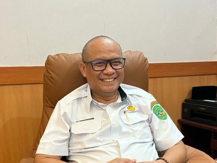 Kepala DLHK Kukar, Slamet Hadiraharjo.