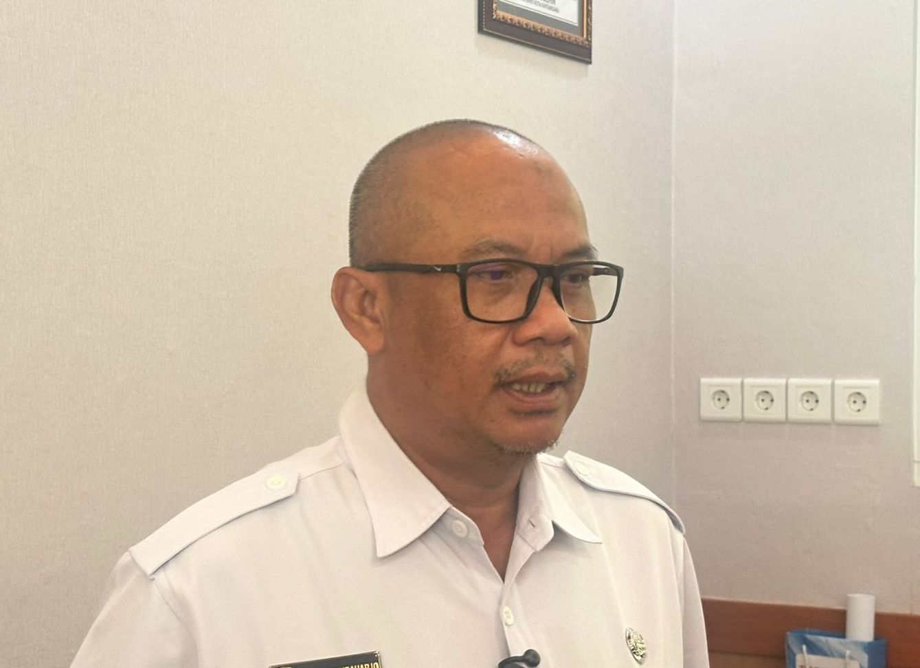 Kepala DLHK Kukar, Slamet Hadiraharjo.