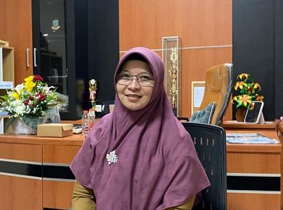 Plt Kepala Bidang SMP Disdikbud Kukar, Emy Rosana Saleh.