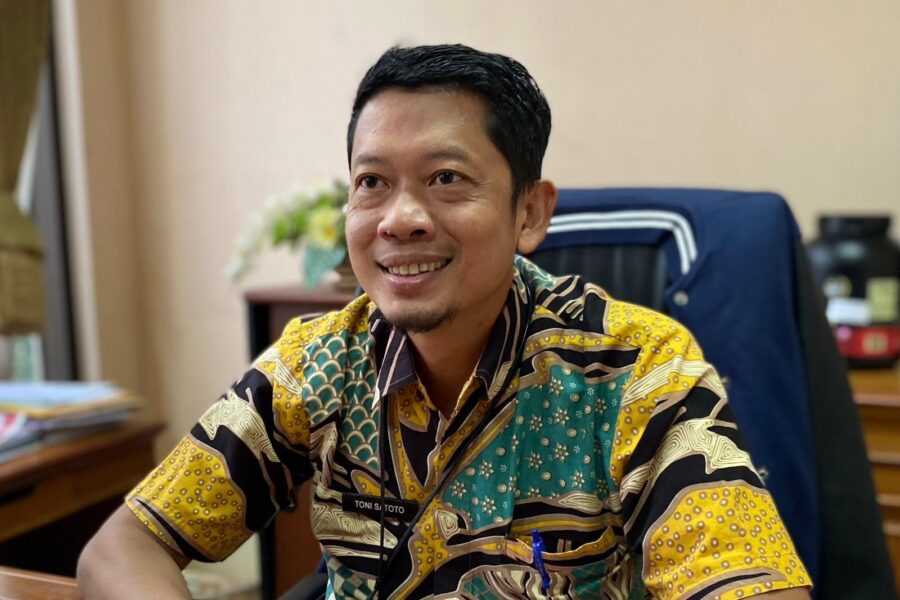 Kepala Bidang Aset, Toni Satoto