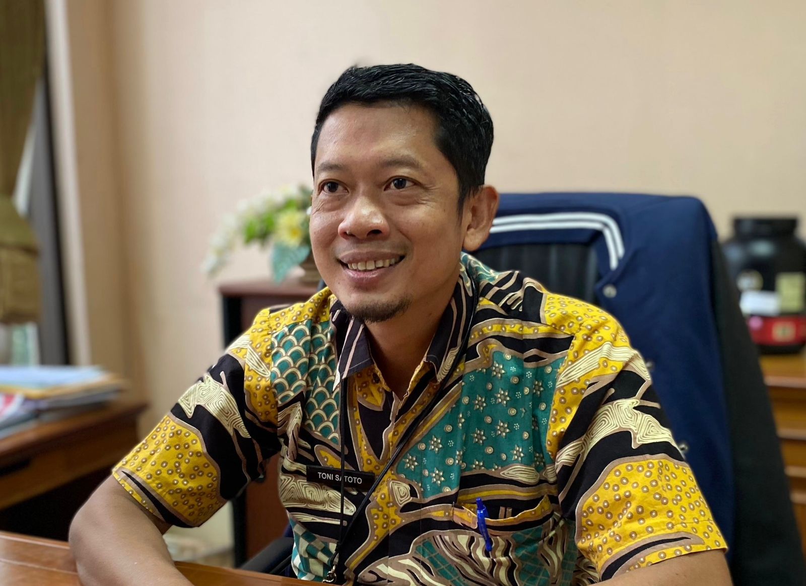 Kepala Bidang Aset, Toni Satoto