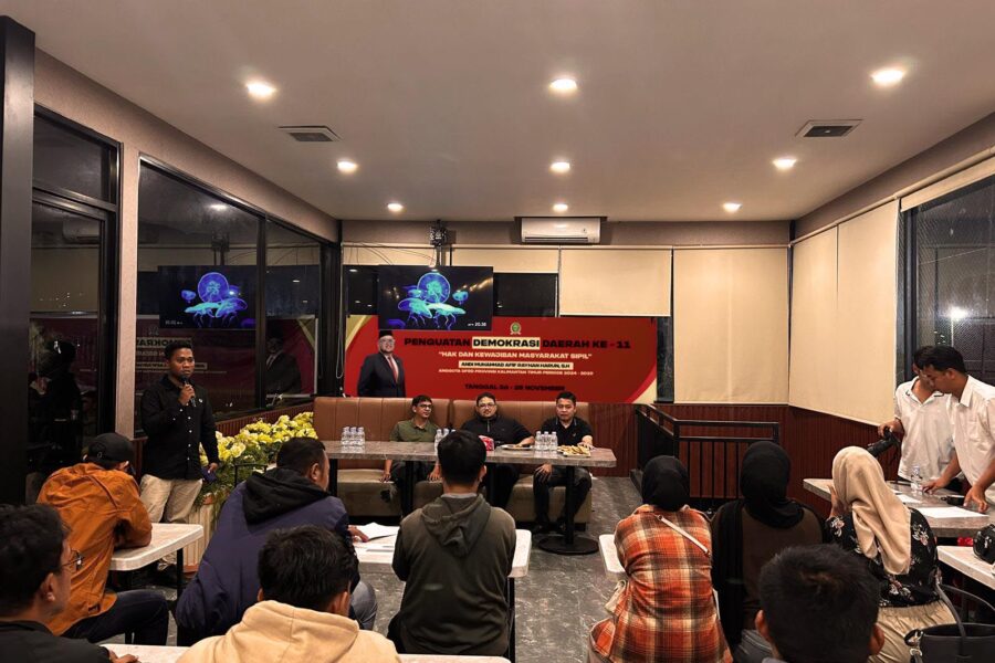 Penguatan Demokrasi Daerah (PDD) ke-11 yang digelar pada Rabu (26/12/2025)