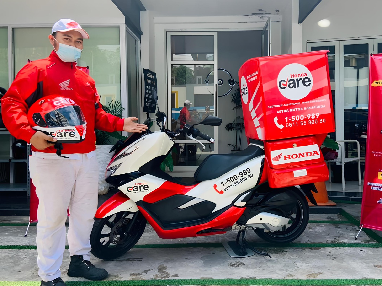 Motor Mogok di Jalan saat Berpuasa? Jangan Panik, Layanan Honda Care Solusinya