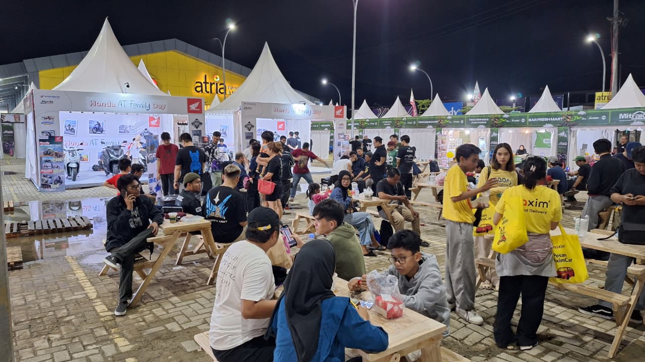 Honda AT Famday Sukses digelar, Wujudkan Motor Impianmu di Momen Lebaran