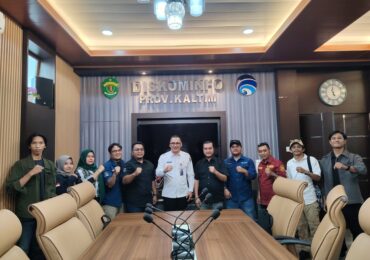 Audensi PJI Kaltim ke Diskominfo, Kompetensi Jurnalis Jadi Isu Utama Bahasan