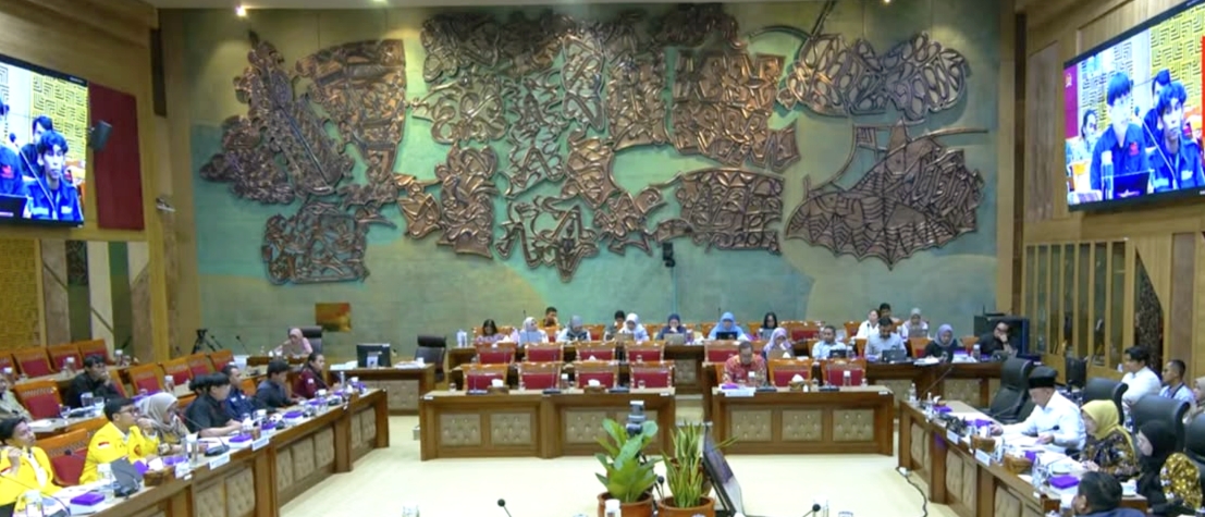 KNPMI Serahkan Kertas Posisi ke Komisi X DPR RI, Desak Draf RUU Sisdiknas Dibuka ke Publik