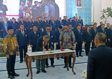Bidik Tiga Besar PON XXII NTT-NTB, Pengurus KONI Kaltim 2026–2030 Dilantik‎