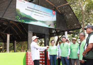 Bangun Rumah Semai Bibit Mangrove, AHM Tumbuhkan Harapan Baru bagi Pesisir Karawang