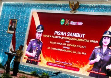 Malam Pisah Sambut Kajati Kaltim, Prof Supardi Puji Solidnya Jajaran Pemda dan Forkopimda