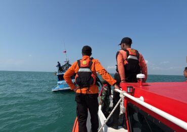 Nelayan Hilang di Perairan Tanjung Aru, Tim SAR Gabungan Lanjutkan Pencarian