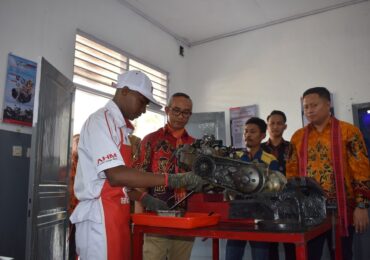 AHM Bawa Pendidikan Vokasi Berstandar Industri ke Ujung Timur Indonesia