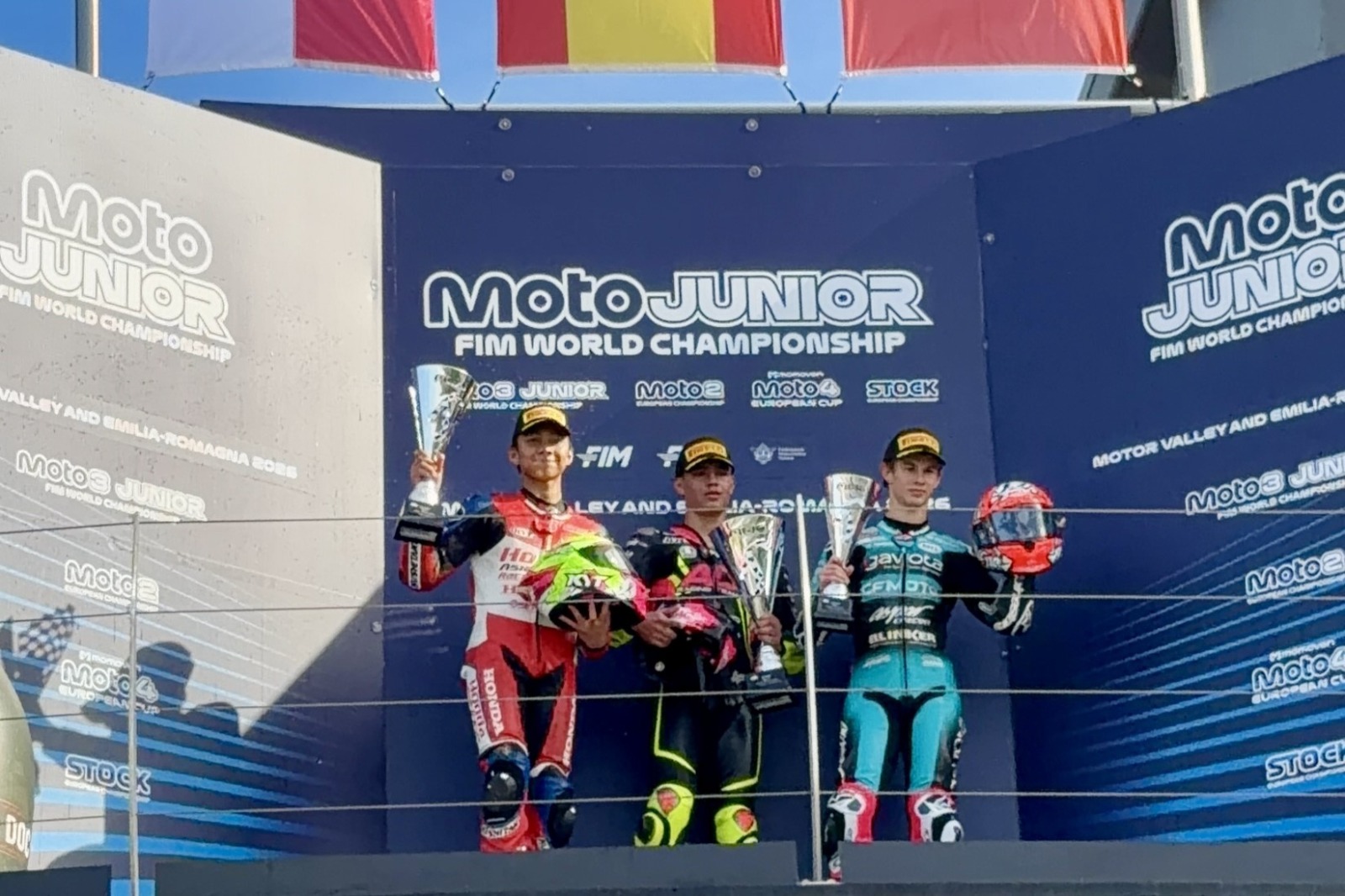 Melesat Kencang di Misano, Ramadhipa Tutup Musim dengan Podium