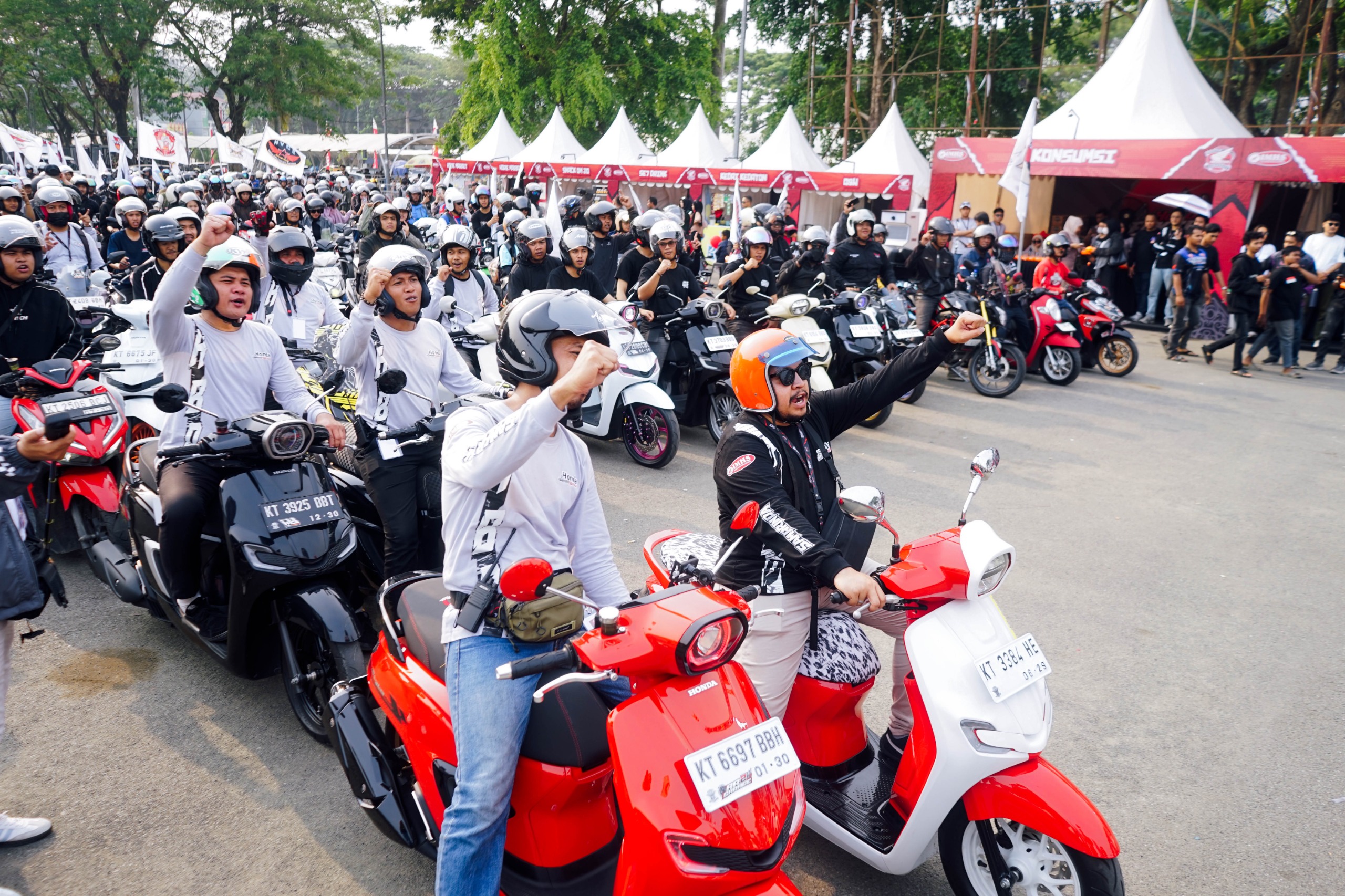 Tiga Pulau Satu Semangat, Puluhan Ribu Bikers Menuju Honda Bikers Day 2026